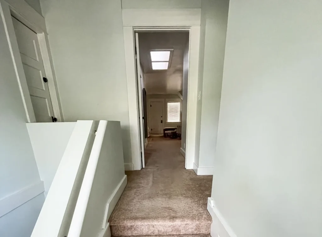 Stairs leading to the Master Suite.